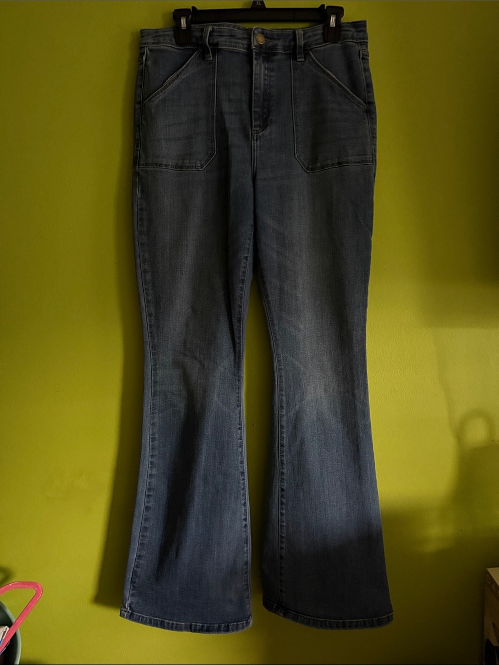 The Limited High Waisted Flare Stretch Jeans Size 12